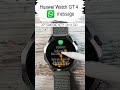 Huawei Watch GT 4 receiving a Whatsapp message #huaweiwatchgt4