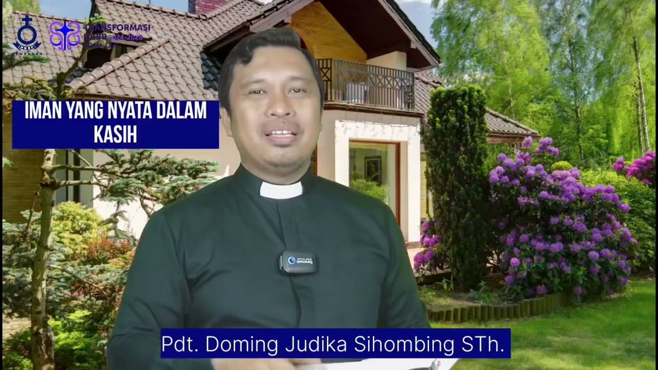 Iman yang nyata dalam kasih -  Renungan HKBP Denpasar - 3 Maret 2026 - Be 123