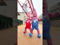 【大流行】ノッポンが空中ウォークに挑戦してみた結果… #スリックバック#Slickback #TikTok