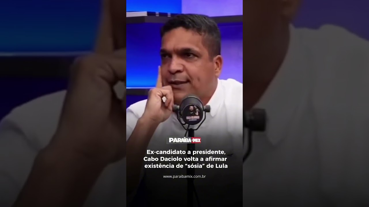 Ex-candidato a presidente, Cabo Daciolo volta a afirmar existência de "sósia" de Lula