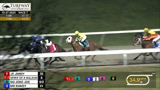 RACE 7 PROGRAM 12 27 2025