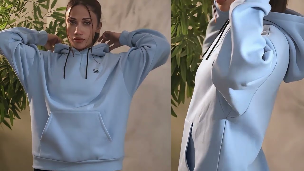 CalmFit Hoodie Women – Sports Cartel Drop Shoulder Lifestyle Hoodie