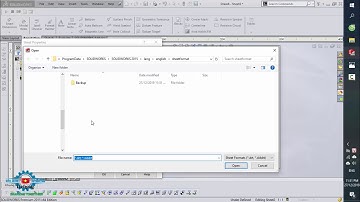 Tạo khung tên và link thuộc tính trong Solidworks. Hary Channel Part 1