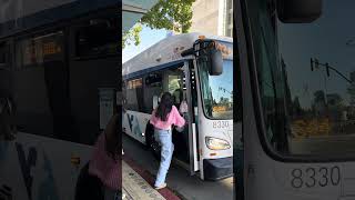 Santa Clara VTA #8330 Route Announcement: Lockheed Martin Rapid Line 523