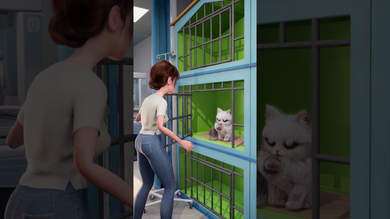 「パズにゃん/Kitten Match」Lance Waiting for being Adopted