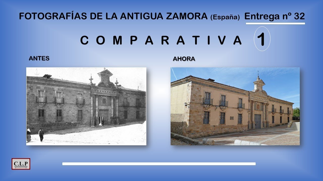 Fotografías de la antigua Zamora (España). Entrega nº 32, comparativa 1