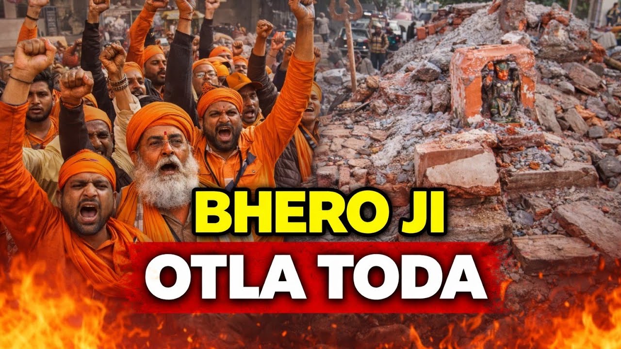 Hindu Groups Protest After Bheru Ji Ka Otla Demolished | Religious Tension | 