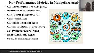 Hospitality Intelligence and Analytics-Marketing Analytics