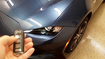 2016-2021 Mazda MX-5 Miata - Testing Advanced Key Fob After Changing Weak Battery