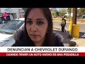 Una queja contra la Agencia Chevrolet Durango