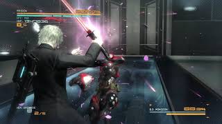 Metal Gear Rising - Mistral/Monsoon Body Double Boss Fight - S Rank Revengeance Difficulty