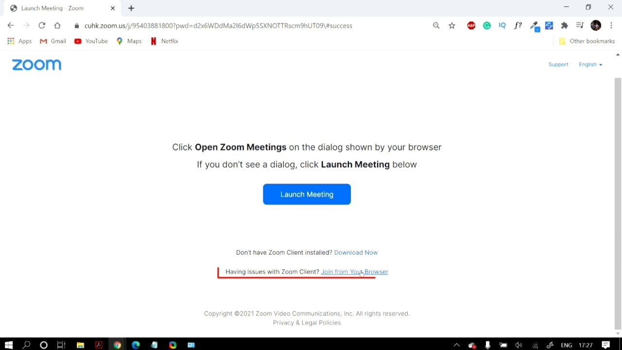 How To FIX Zoom Link Not Working on Windows 10 Problem - YouTube