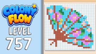 Colony Flow Level - 757 Gameplay Solution