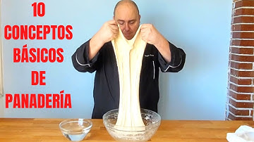 ✅LOS 10 CONCEPTOS BÁSICOS DEL PAN para que te hagas todo un EXPERTO PANADERO💪 | Chef Sergio Benito