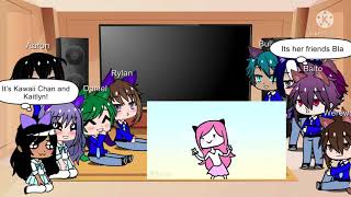 Pdh s1 and 2 werewolf class react to Aphmau (Gacha life) (original)