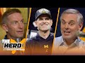 Jim Harbaugh's legacy is cemented with Michigan's CFP Championship, talks NFL prospects | THE HERD image