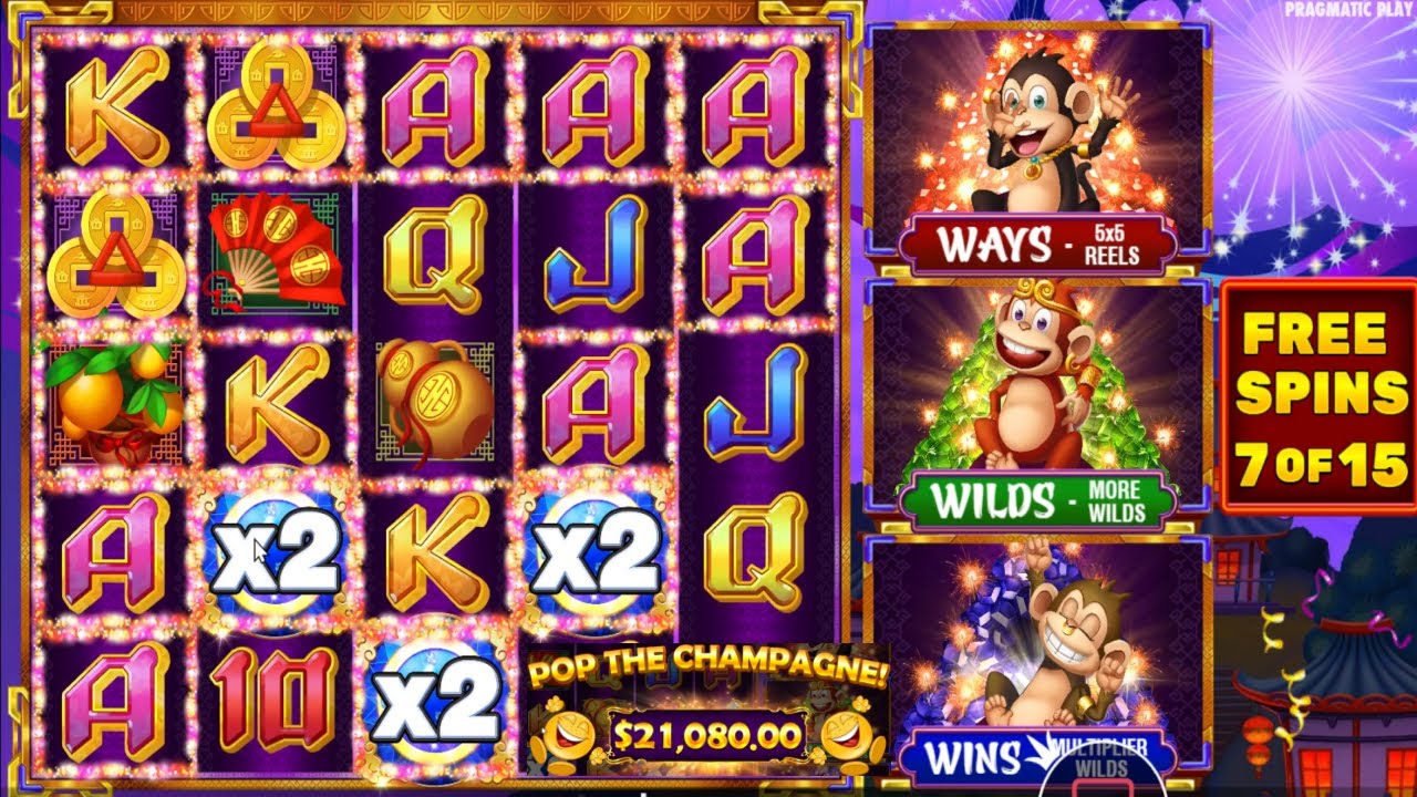 BRAND NEW 3 Dancing Monkeys - BONUS BUY ONLINE CASINO - ONLINE SLOT - NICE WIN