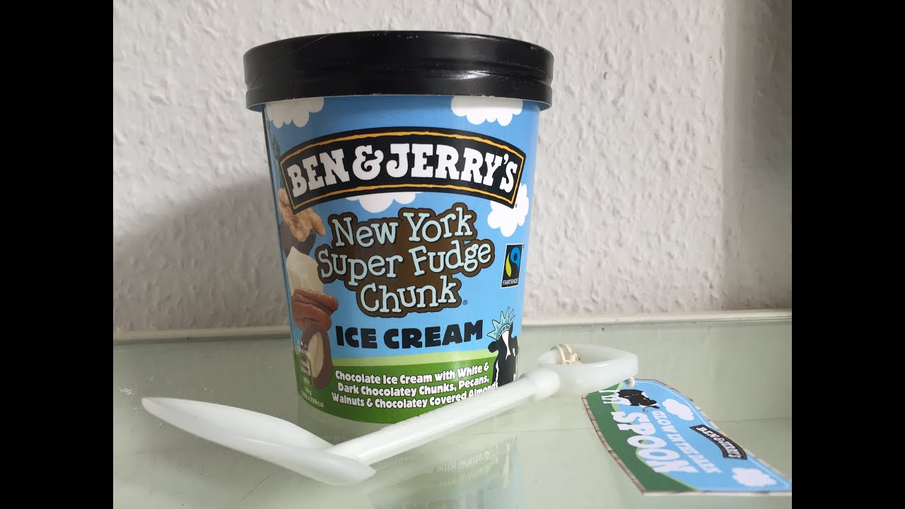 ᴴᴰ Ben & Jerry's New York Super Fudge Chunk Hands On, Unboxing