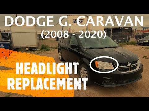 Dodge Grand Caravan - HEADLIGHT REPLACEMENT / REMOVAL (2008 - 2020)