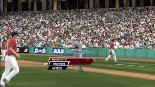 MLB 2K9 (HD) Astros vs Brewers