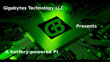 Battery Powered Raspberry Pi