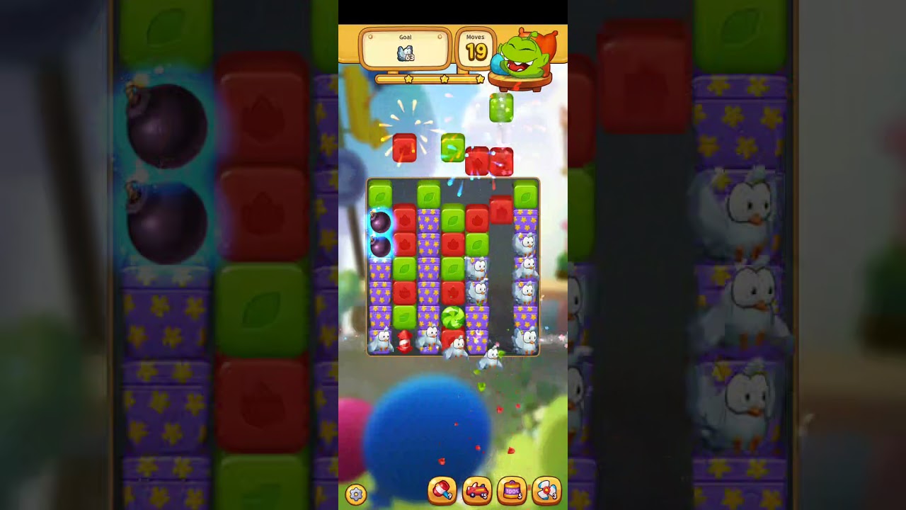 Cut the Rope: BLAST level 48