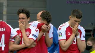 Denmarkk captain Eriksen collapses during Euro020 match against Finland