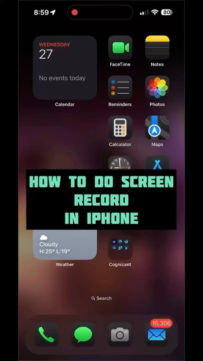 how-to-do-screen-recording-in-iphone-16-pro-max-shorts-youtube