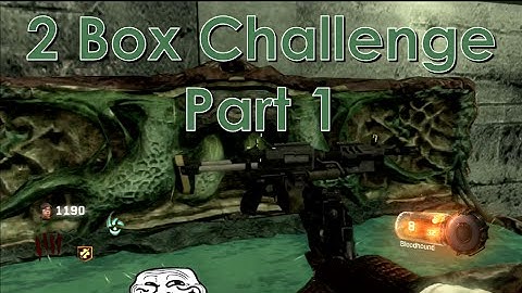 Shadows of Evil - 2 box challenge part 1 - Black ops 3