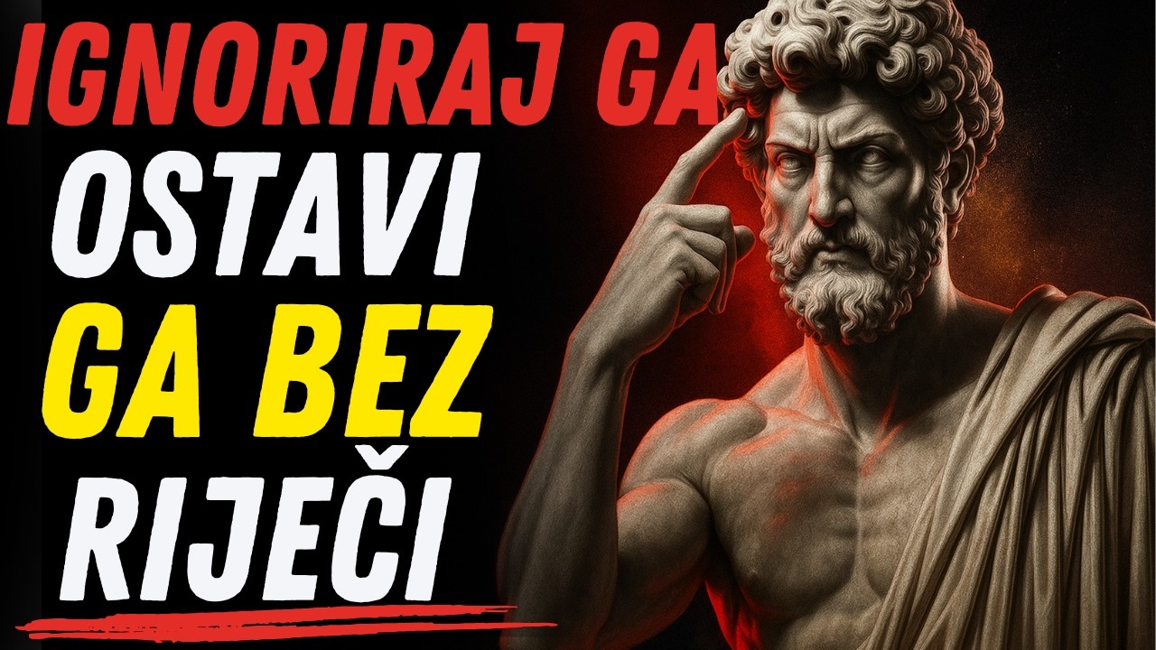 Zaboravite provokacije... i narcis pati u tišini | Epiktet | Stoicizam