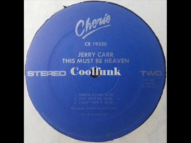 Jerry Carr - You Are The One (Funk 1981) - YouTube