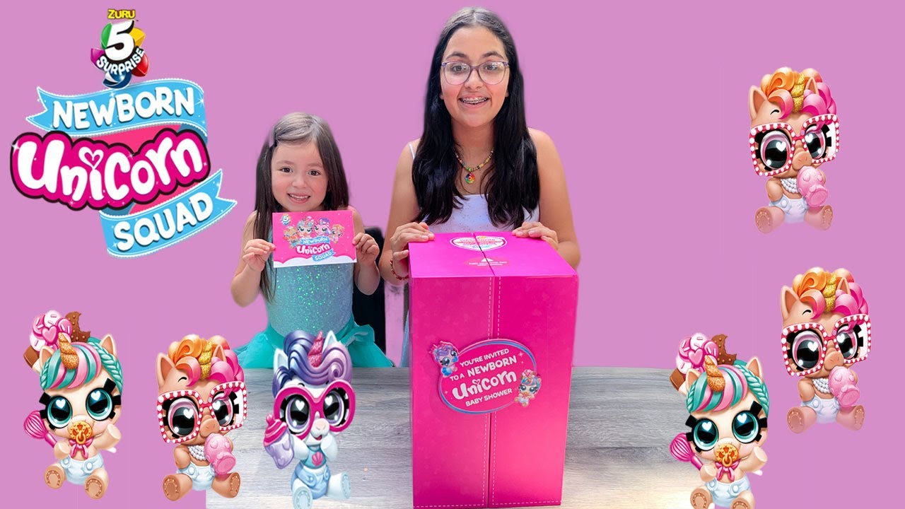 5 Surprise Newborn Unicorn Squad | The Newest Surprise Unicorn