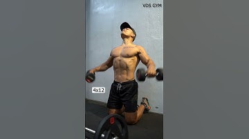Build bigger shoulders#fitness #shoulderworkout #shorts #workout