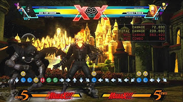 Ultimate Marvel VS Capcom 3 training Snippet Deadpool - Dr Doom