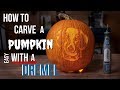 How to Carve a Pumpkin with a DREMEL Tool | Carving Tutorial