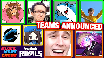 Block Wars Twitch Rivals 2025 - Teams aangekondigd