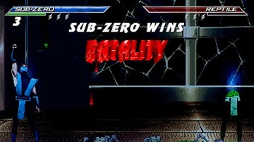 Sub-Zero MK2 Fatality