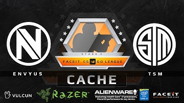 EnVyUs vs TSM - Cache (FACEIT League 2015 Stage 2 EU)