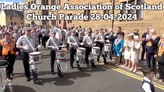 Ladies Orange Association of Scotland - Church Parade 2024