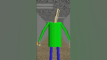 Creepy Stick Baldi Jumpscare!