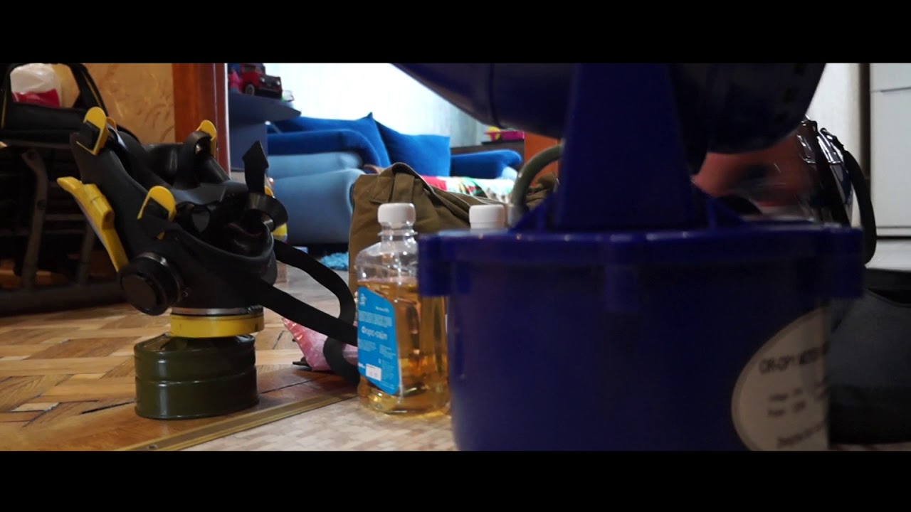 Обработка холодным туманом от тараканов - YouTube