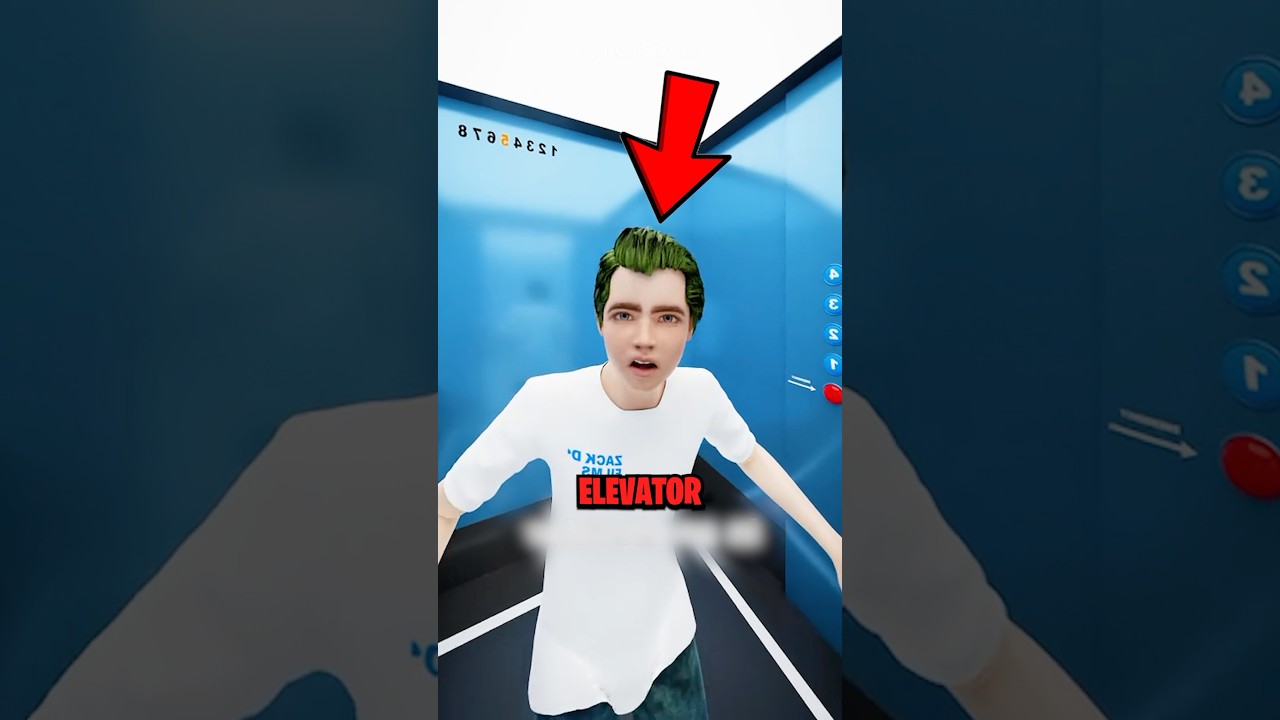 How To Escape Stuck Elevator! 😱