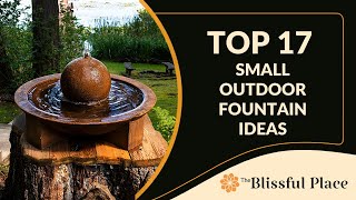 You Won’t Believe These Stunning Small Fountains Exist!