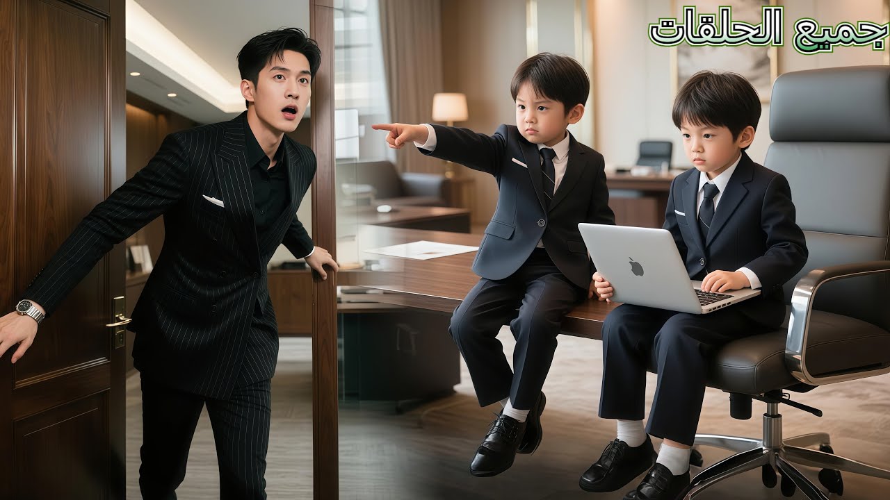 الرئيس التنفيذي صدق كذبة عشيقته وتخلى عني! بعد ست سنوات يقتحم مكتبه طفلان عبقريان للانتقام!