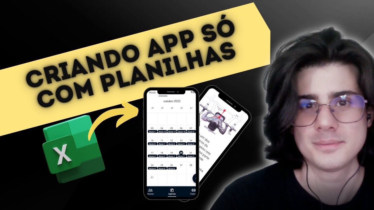 App para academias usando planilhas | AppSheet (Pt. 2)