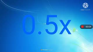 error speed 0.5, 1, 2, 4, 8, and 16