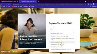 HOW TO DO CLASSES ON VEDANTU ON LAPTOP OR PC AND THEIR COURS screenshot 4