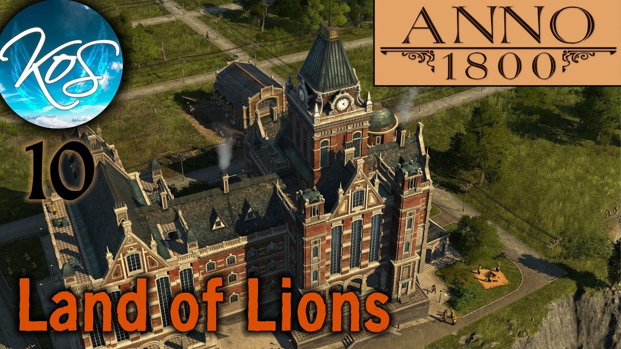 Anno 1800: Land of Lions - Research Institute DONE! - Let's Play, Ep 10
