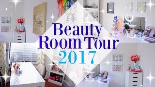 My Beauty Room Tour 2017 | Casey Vee