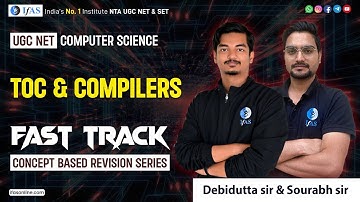 UGC NET Dec 2023: Fast-track Concept-based Revision Series for TOC and Compilers in Computer Science